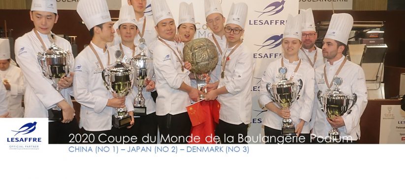 2020 Podium Coupe du monde de la Boulangerie