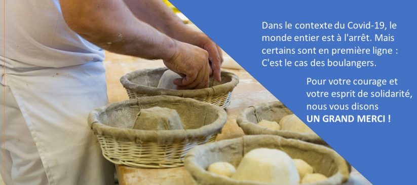 Covid19-Merci aux boulangers